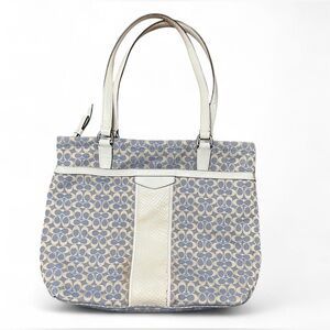 Coach Signature Stripe Jacquard Tote bag